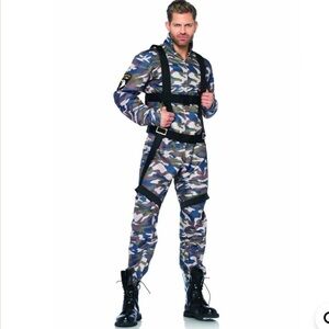 EUC Leg Avenue Paratrooper Costume, Adult XL